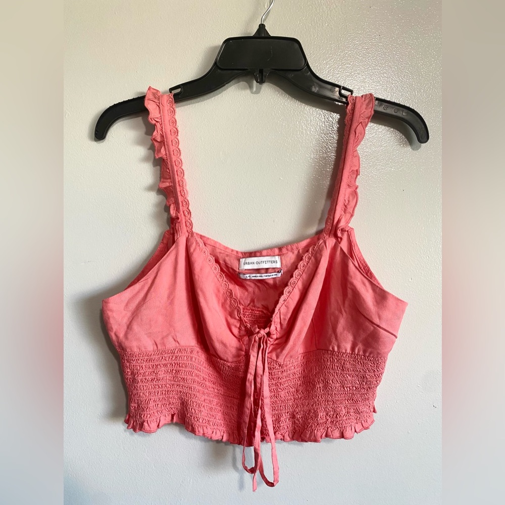 Urban Outfitters Pink Crop Top